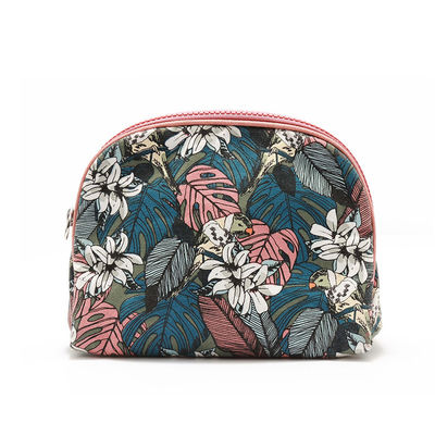 Портативной машинки холста Eco красоты сумка дружелюбной флористическая косметическая