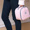 Портативные круглые розовые Freezable сумки обеда для женщин